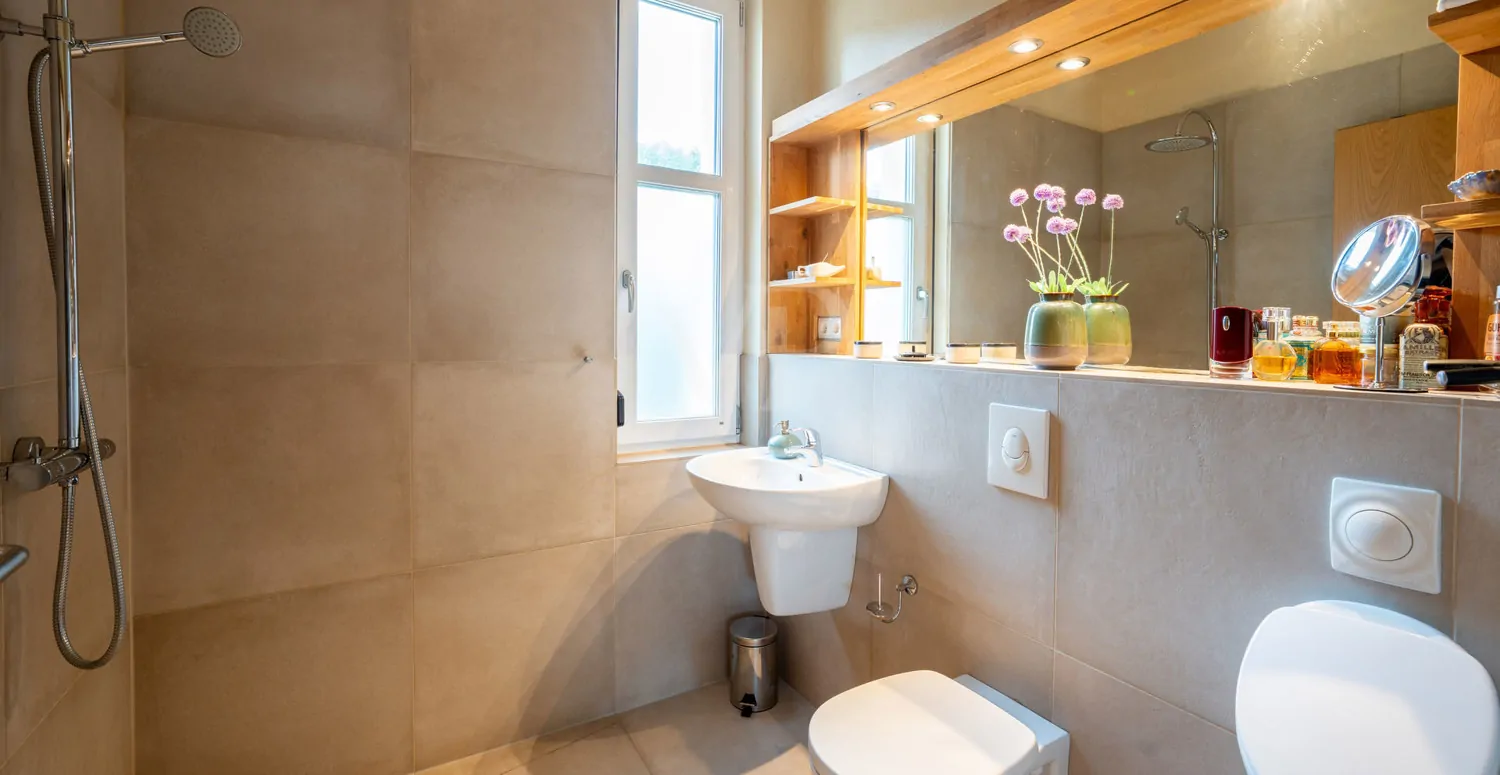 barrierefreies Duschbad EG