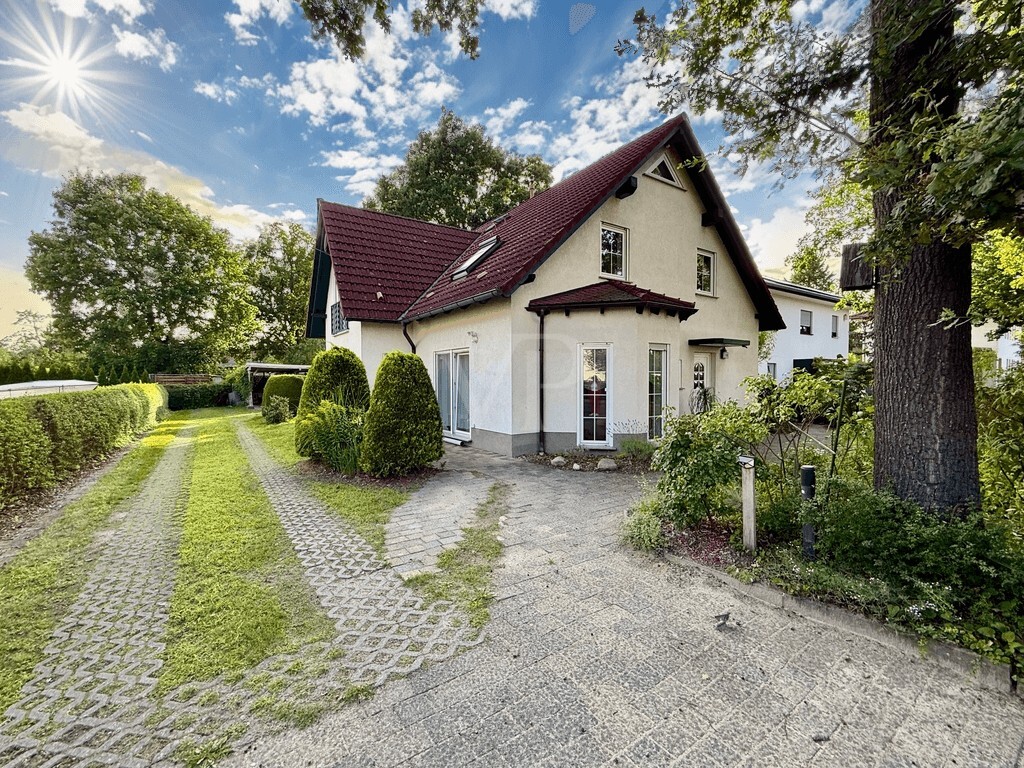 Blick zur Einliegerwohnung