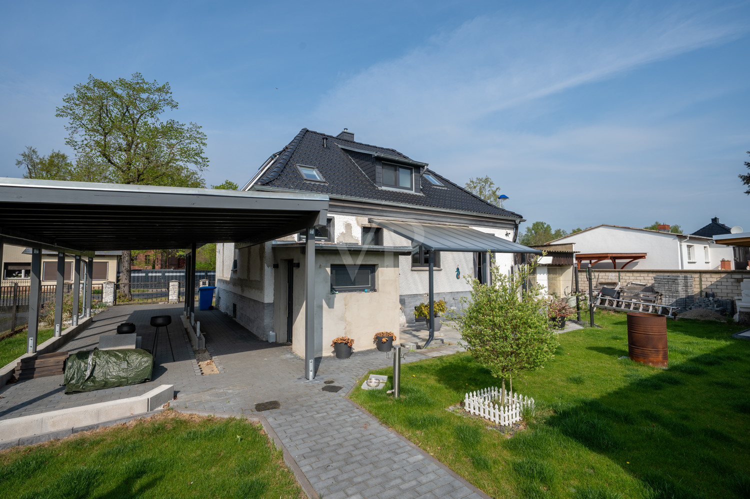 Doppel-Carport