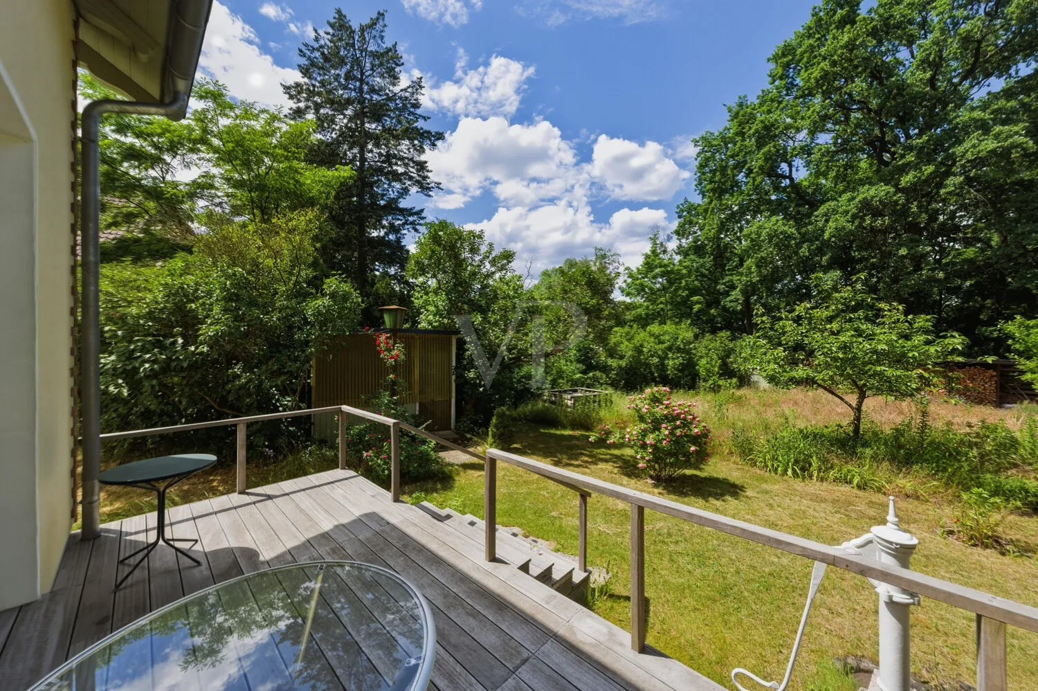 Blick von der Terrasse