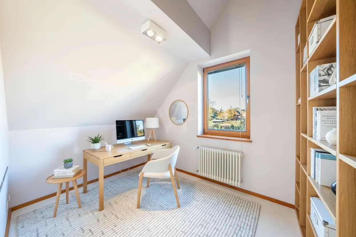 Arbeitszimmer KI generiert