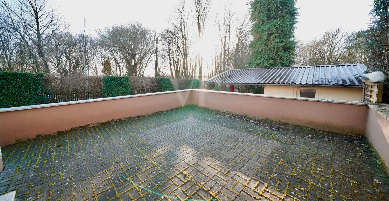 Blick auf die Terrasse