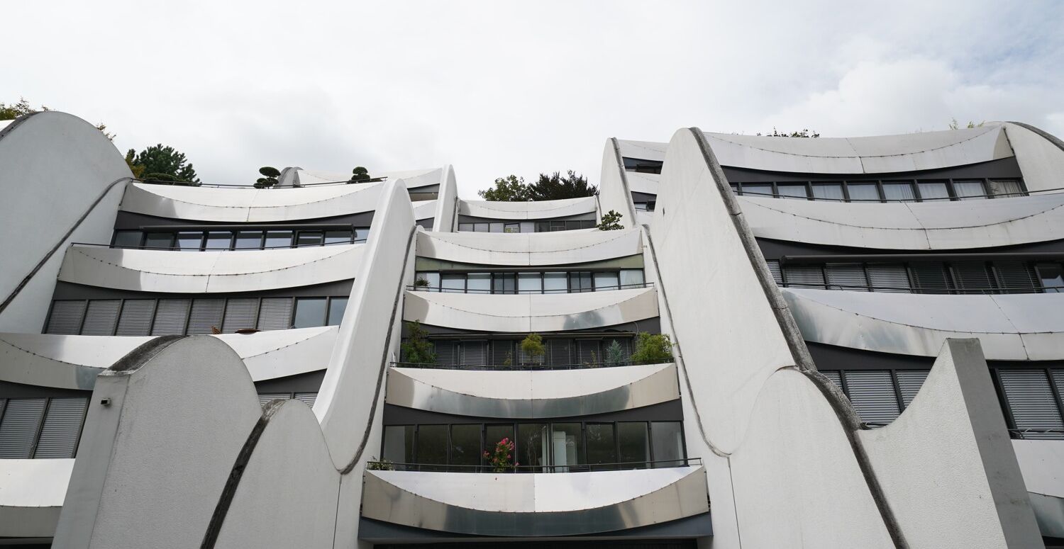 Blick aufs Haus