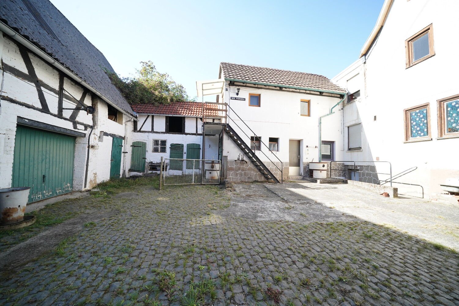 Blick vom Hof