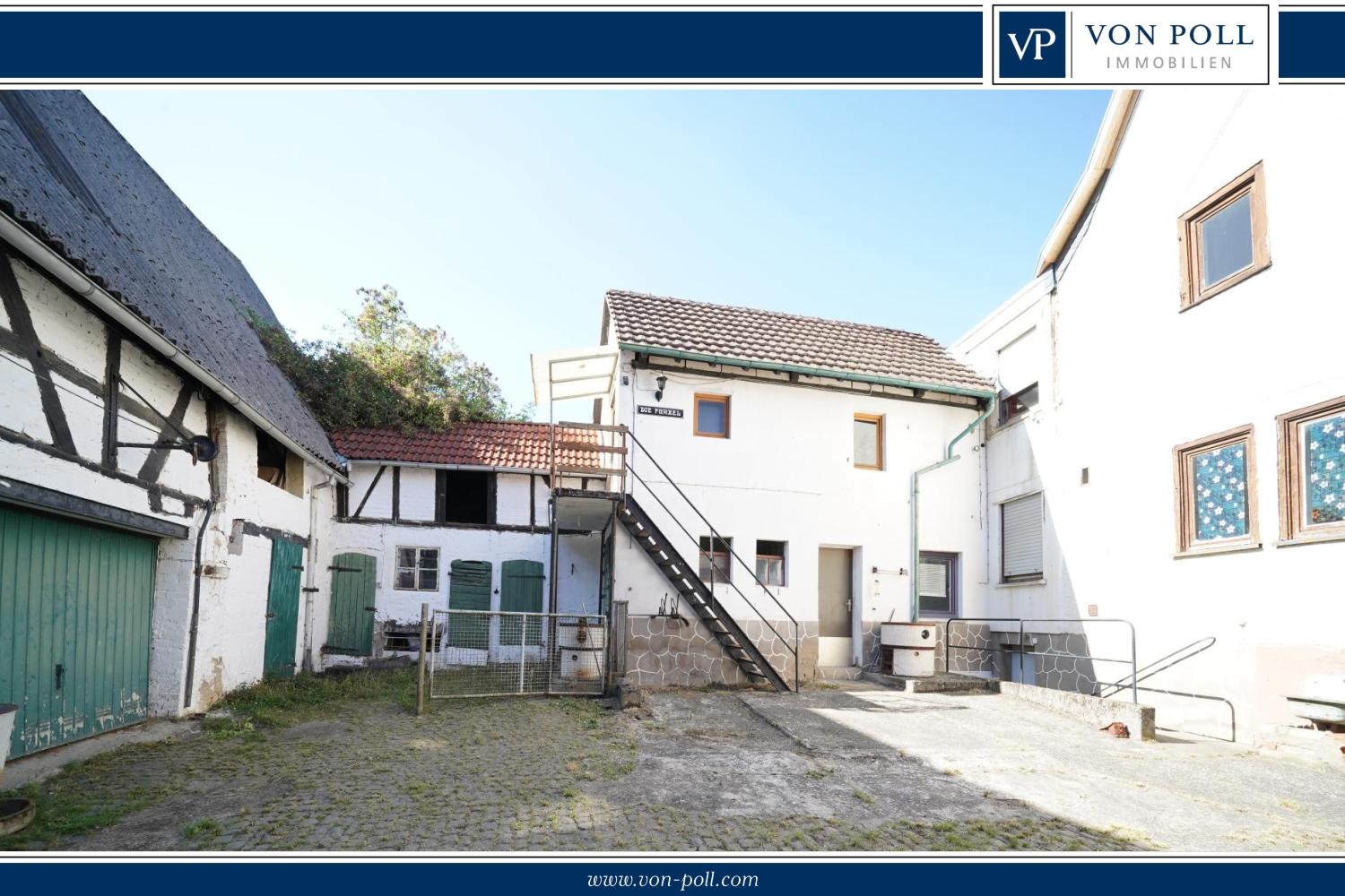 Historische Hofreite in ruhiger Lage im alten Ortskern