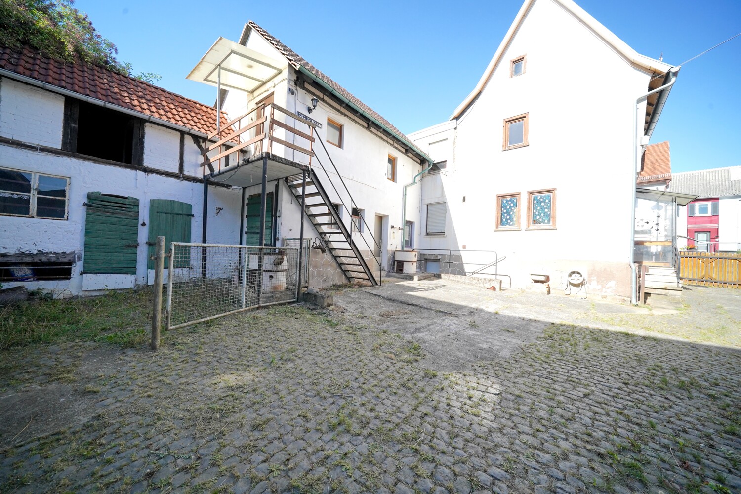 Blick vom Hof