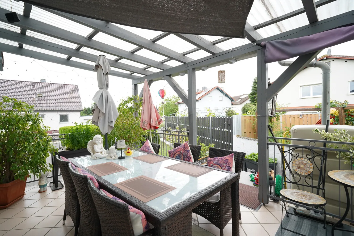 Terrasse bei der Küche