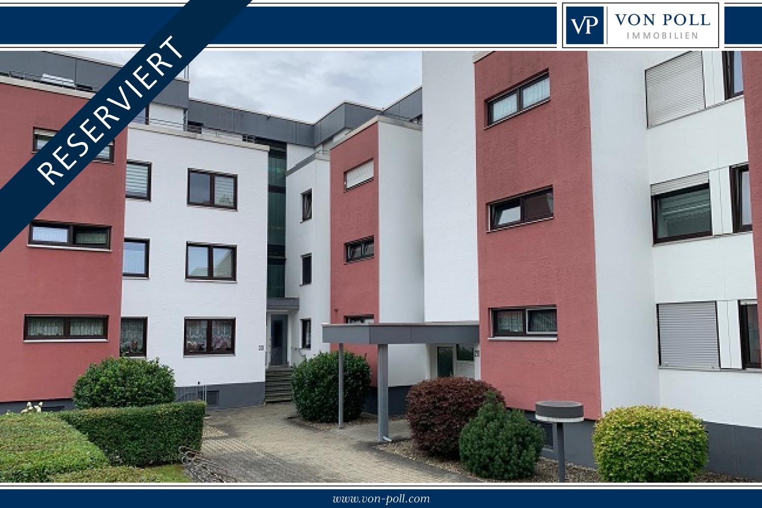 Gepflegte 3-Zimmer-Wohnung mit TG-Stellplatz in Ulm-Wiblingen