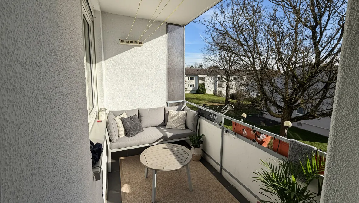 Möbelierungsvorschlag Balkon