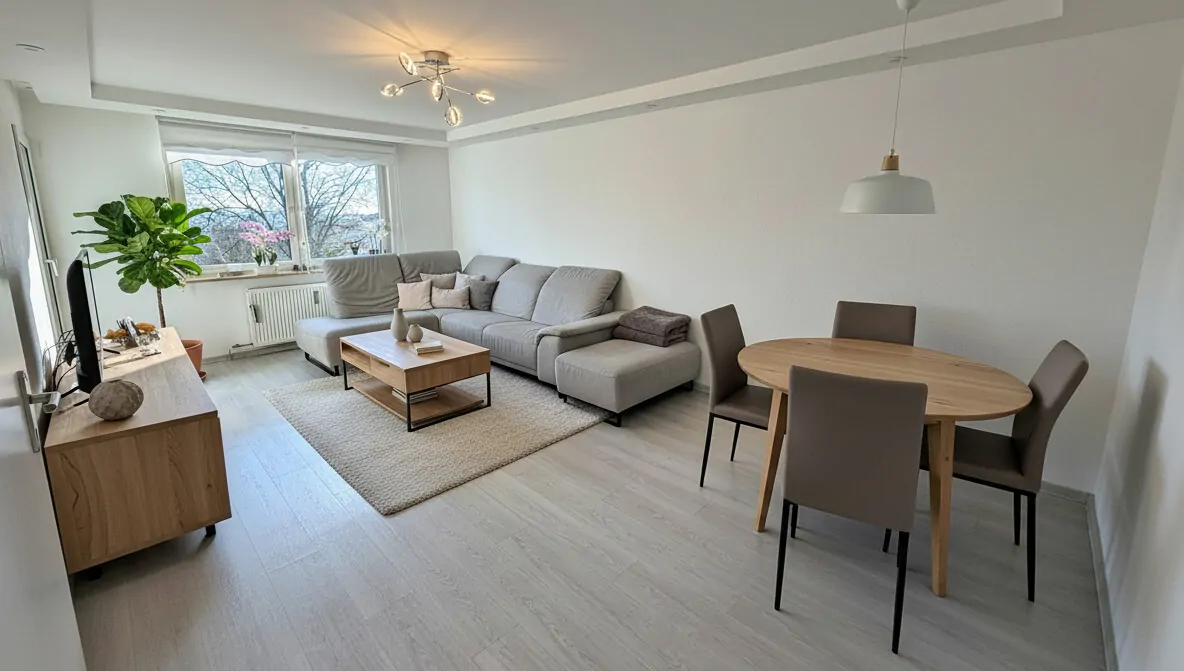 Möbelierungsvorschlag Wohn-/Essbereich