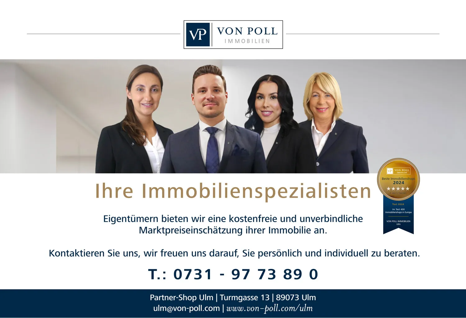 Familienfreundliches Reihenmittelhaus, Blick ins Grüne