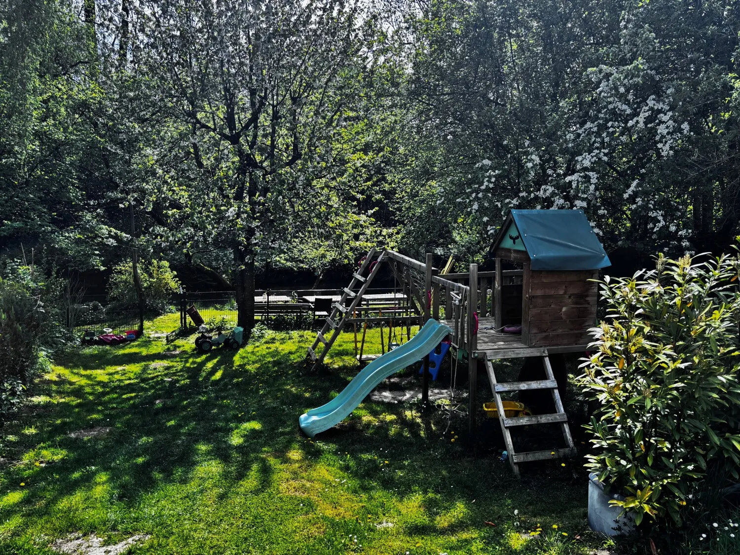 Spielplatz im Garten
