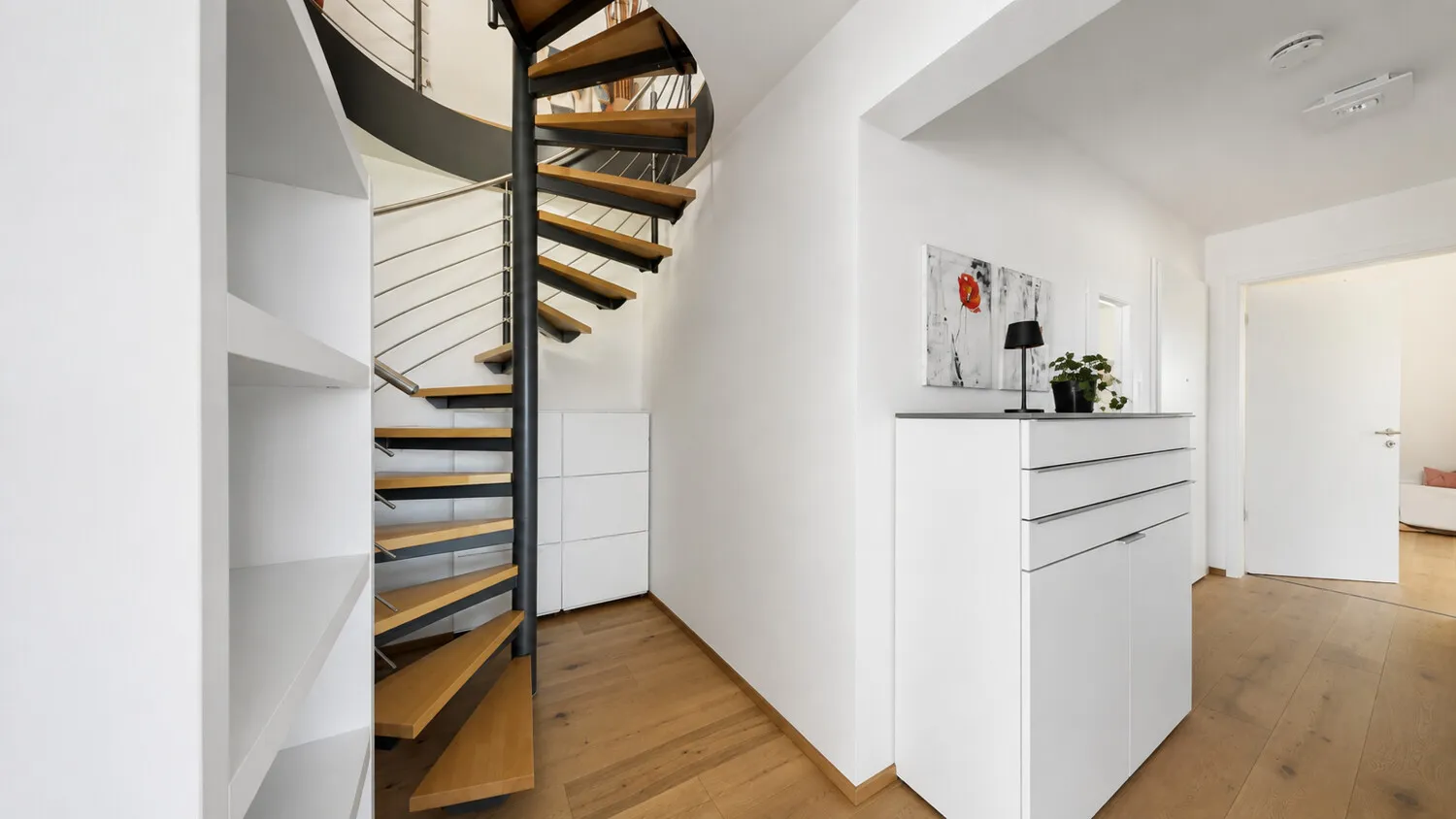 Wendeltreppe ins 3. OG