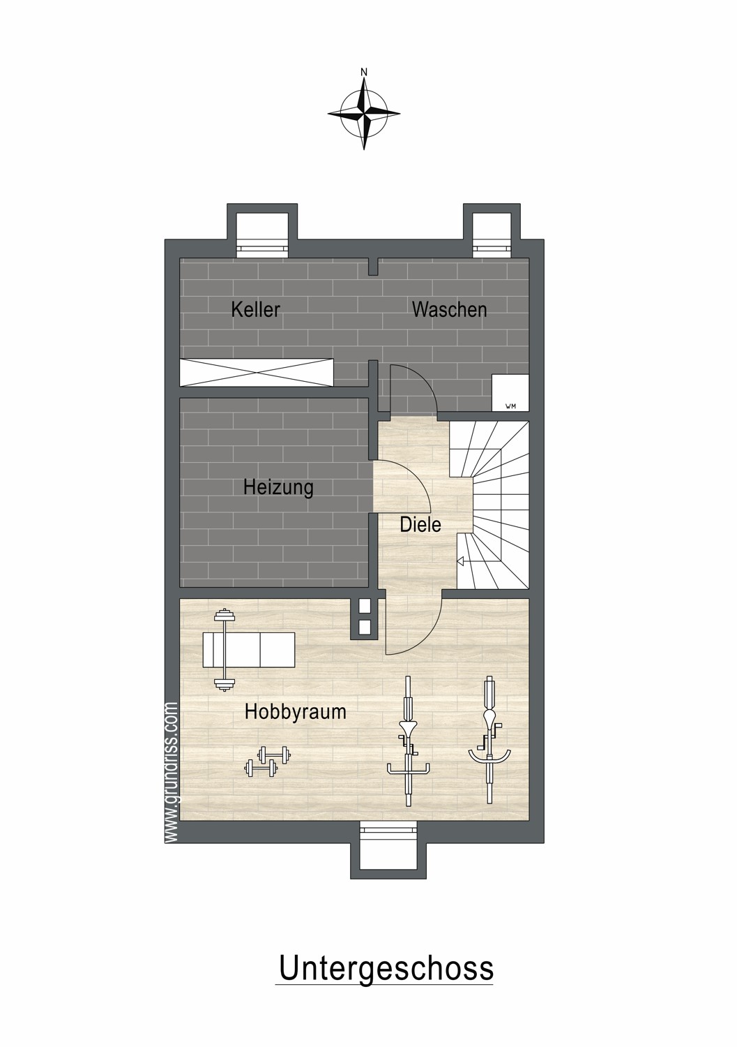 Energieeffizientes Reihenmittelhaus mit moderner Ausstattung