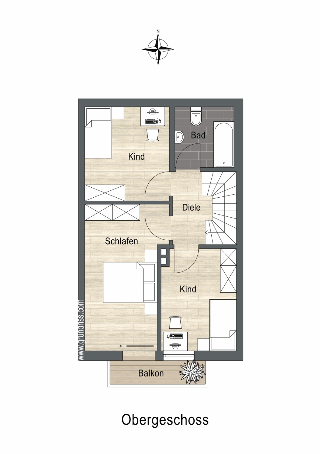 Energieeffizientes Reihenmittelhaus mit moderner Ausstattung