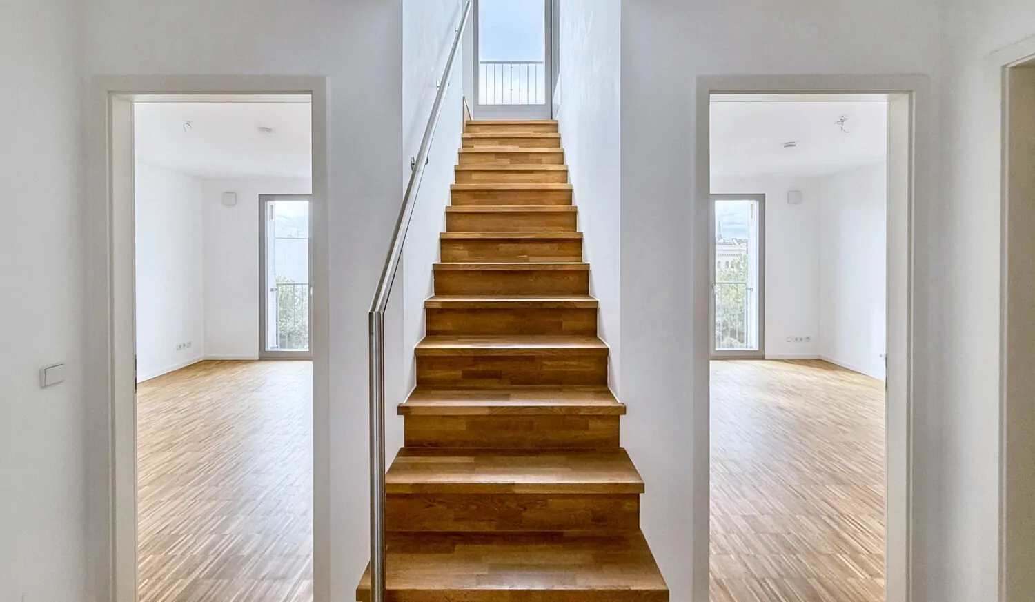 Zugang zur oberen Etage