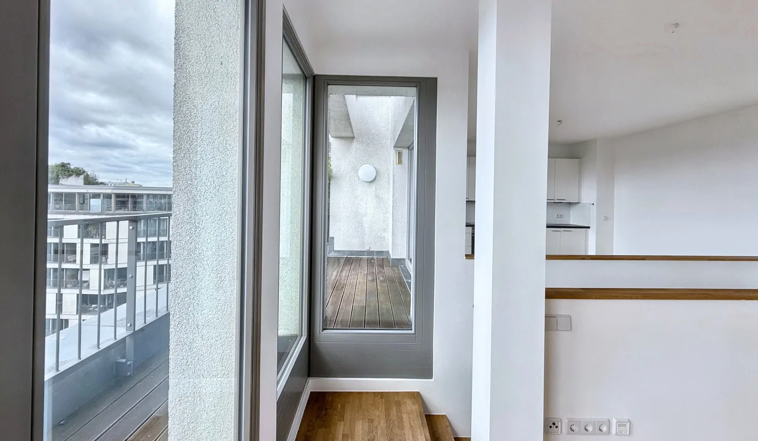 Eingang der Terrasse