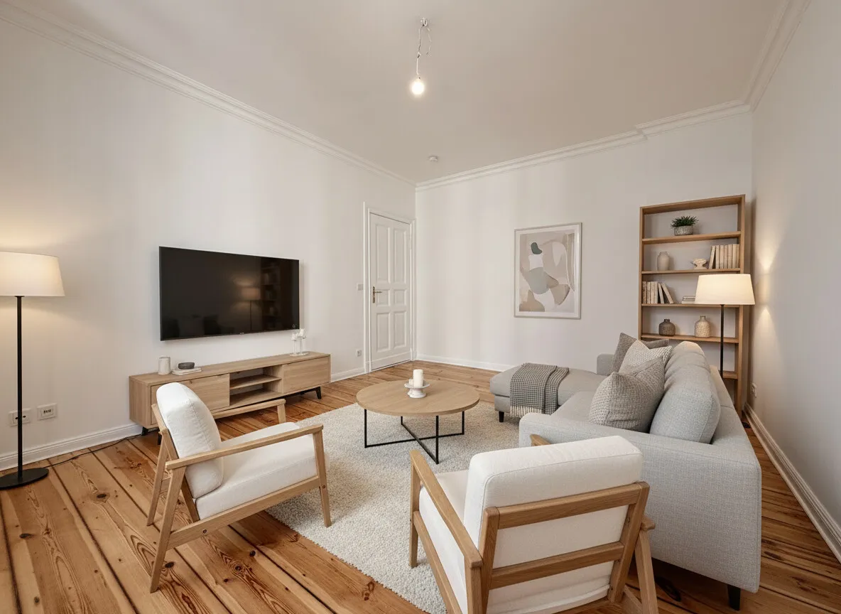 Wohnzimmer (Gestaged)