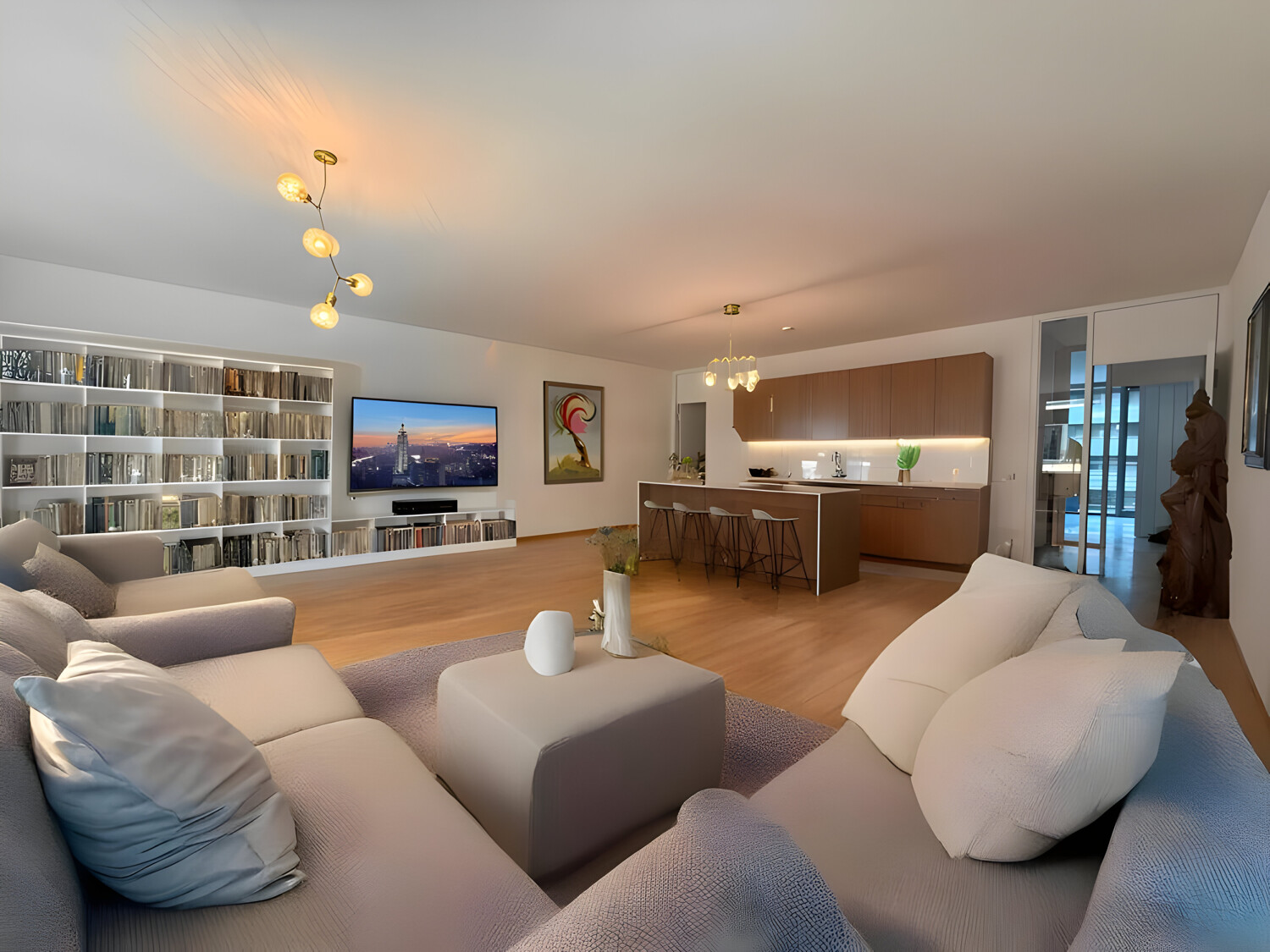 Küchenumbau möglichkeit ins Wohnzimmer