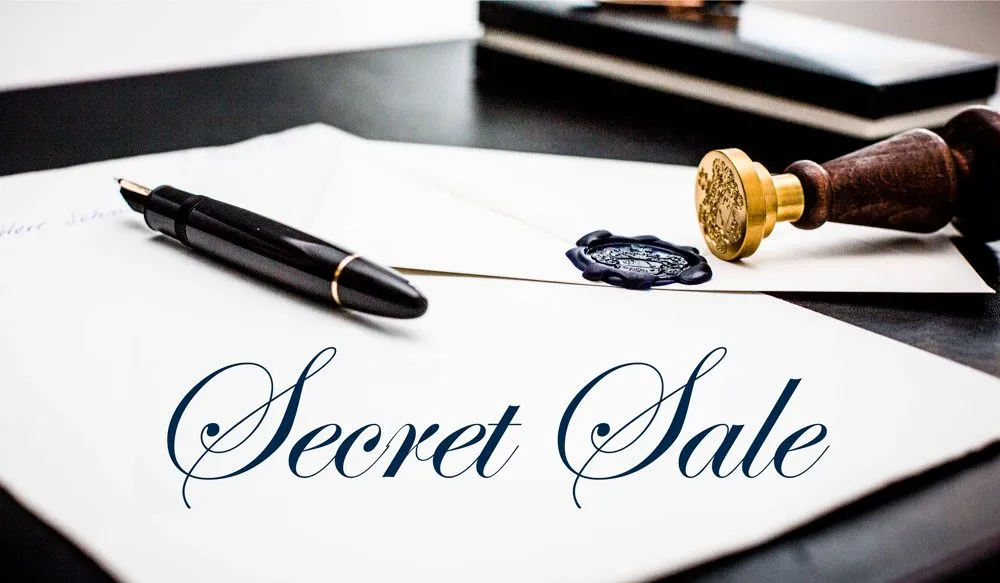 Secret Sale