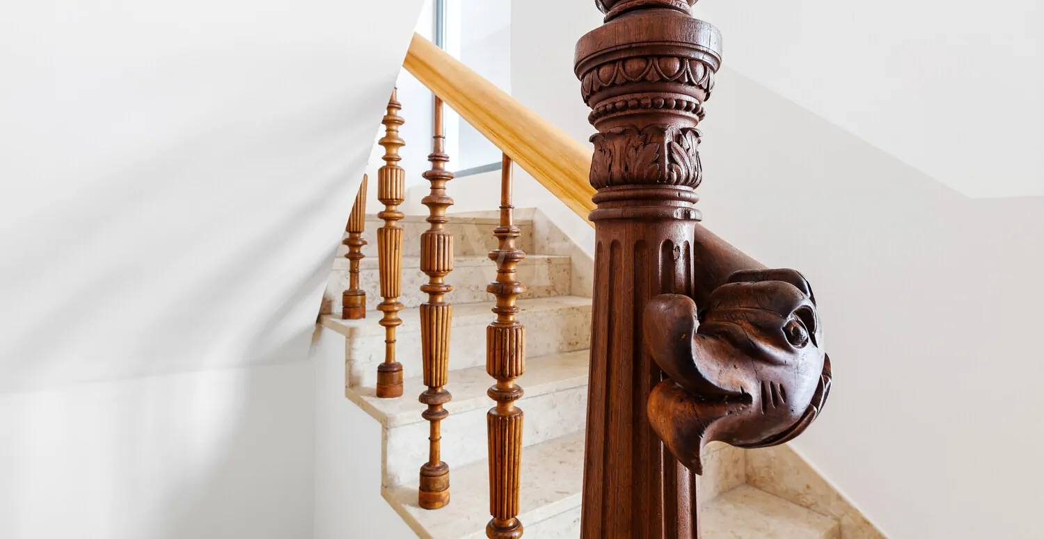 Eingangsbereich zum Vorderhaus