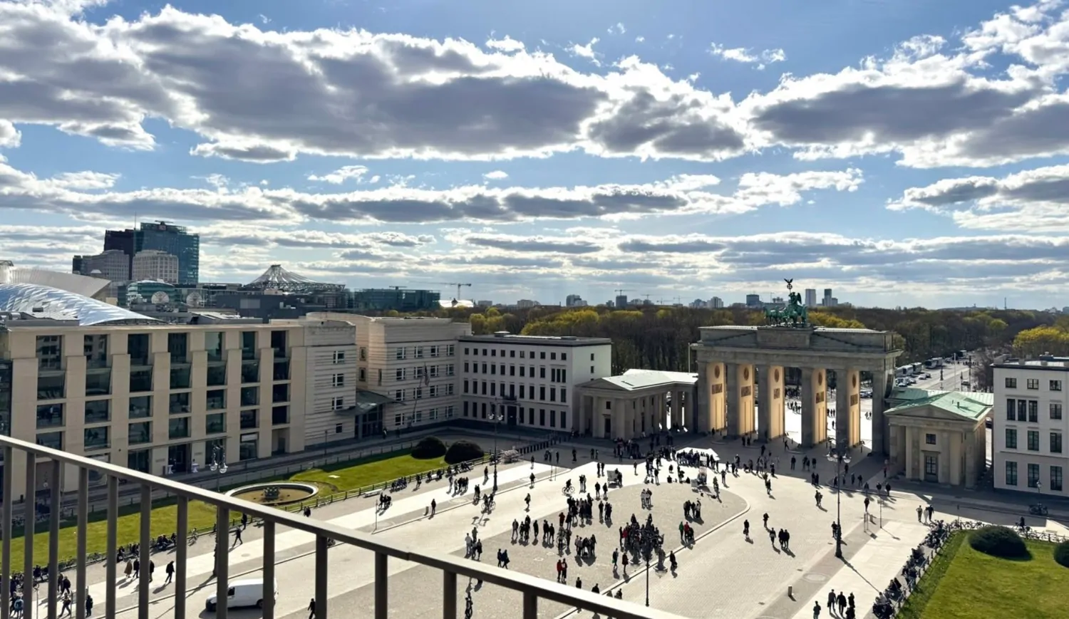 Ausblick der Terasse