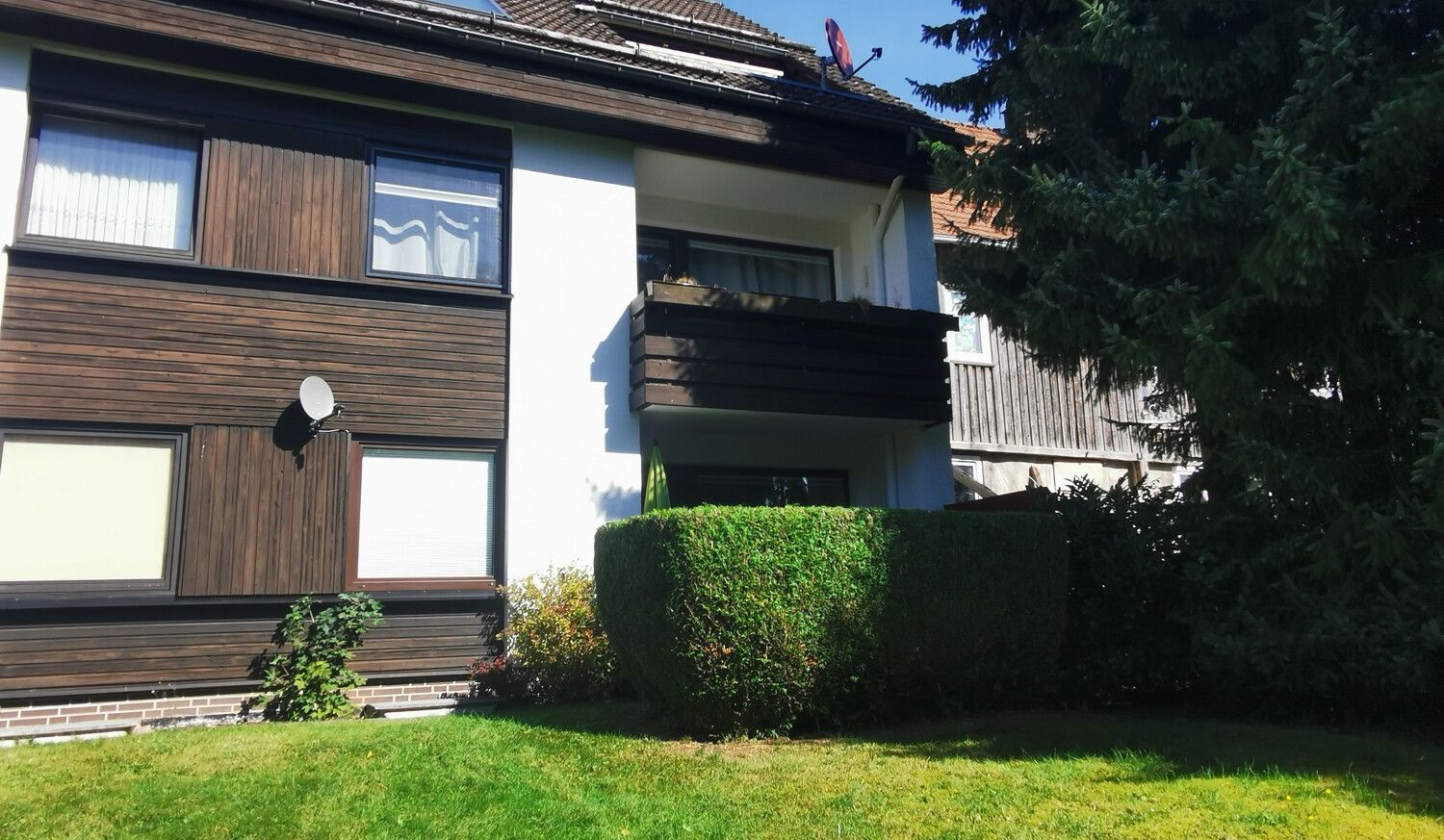 Ansicht vom Garten aus
