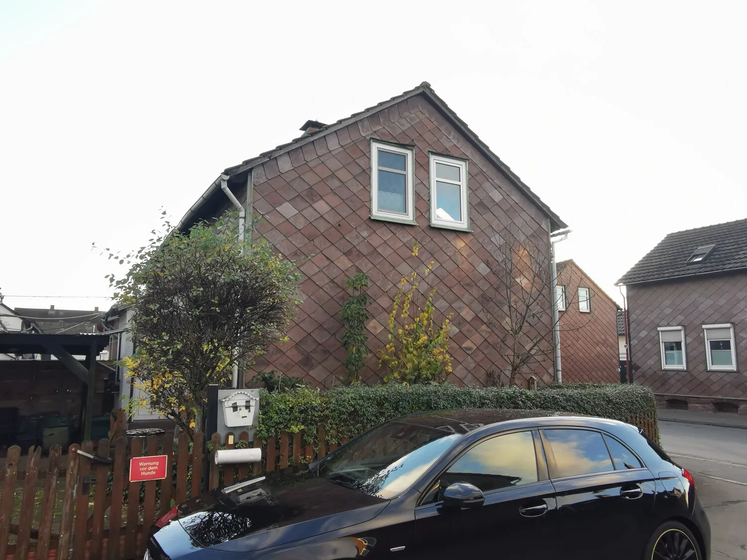 Ansicht linke Seite Hof