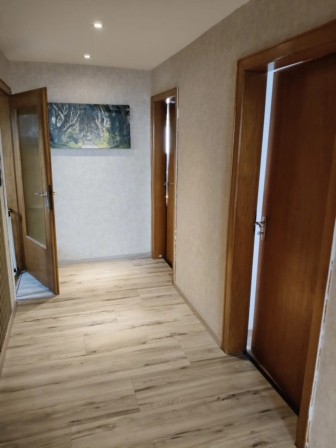 Flur Richtung Ausgang Obergeschoss