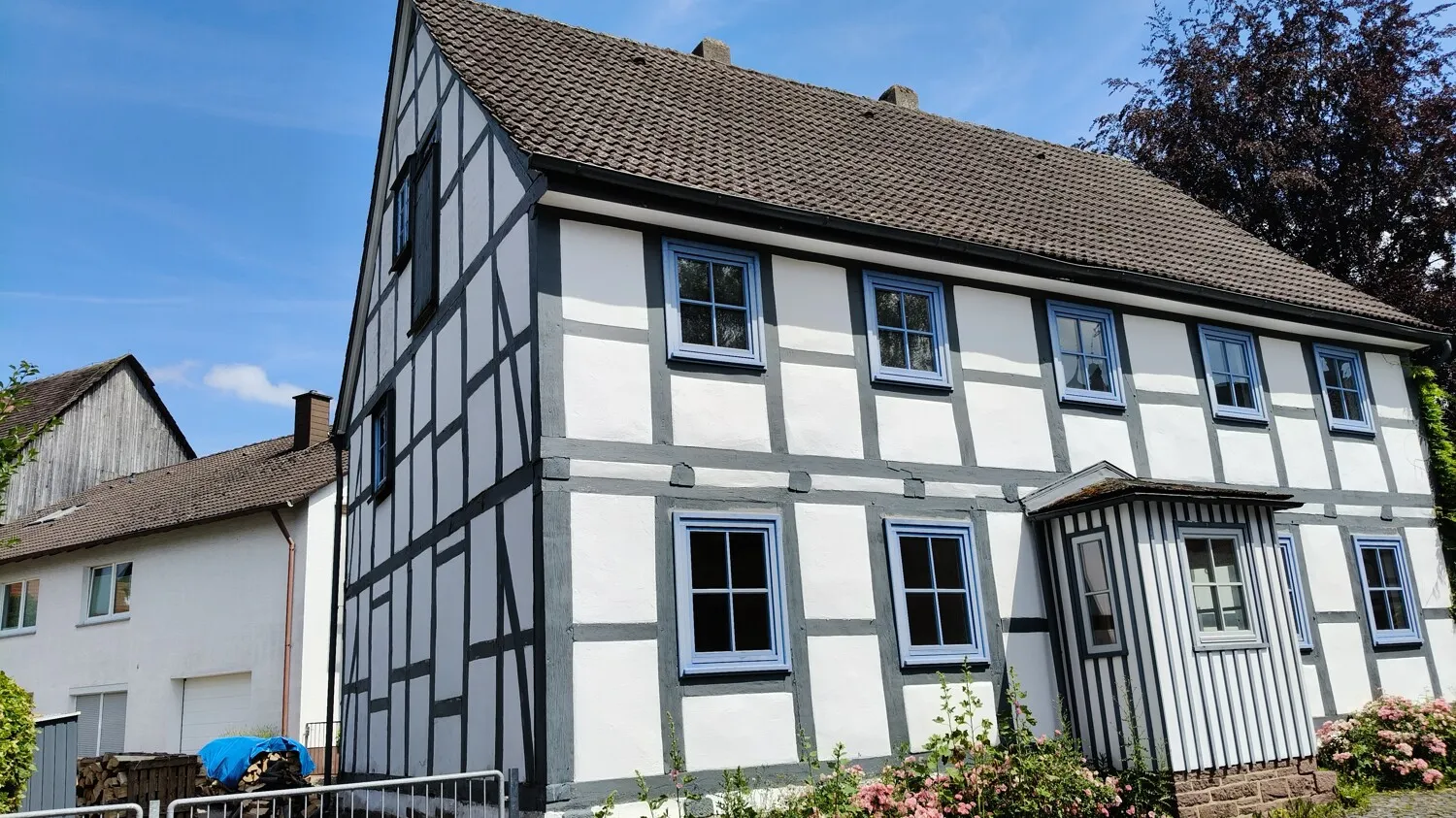 Hausansicht linke Seite