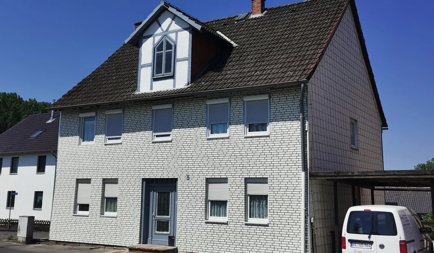 Ansicht von der Straße