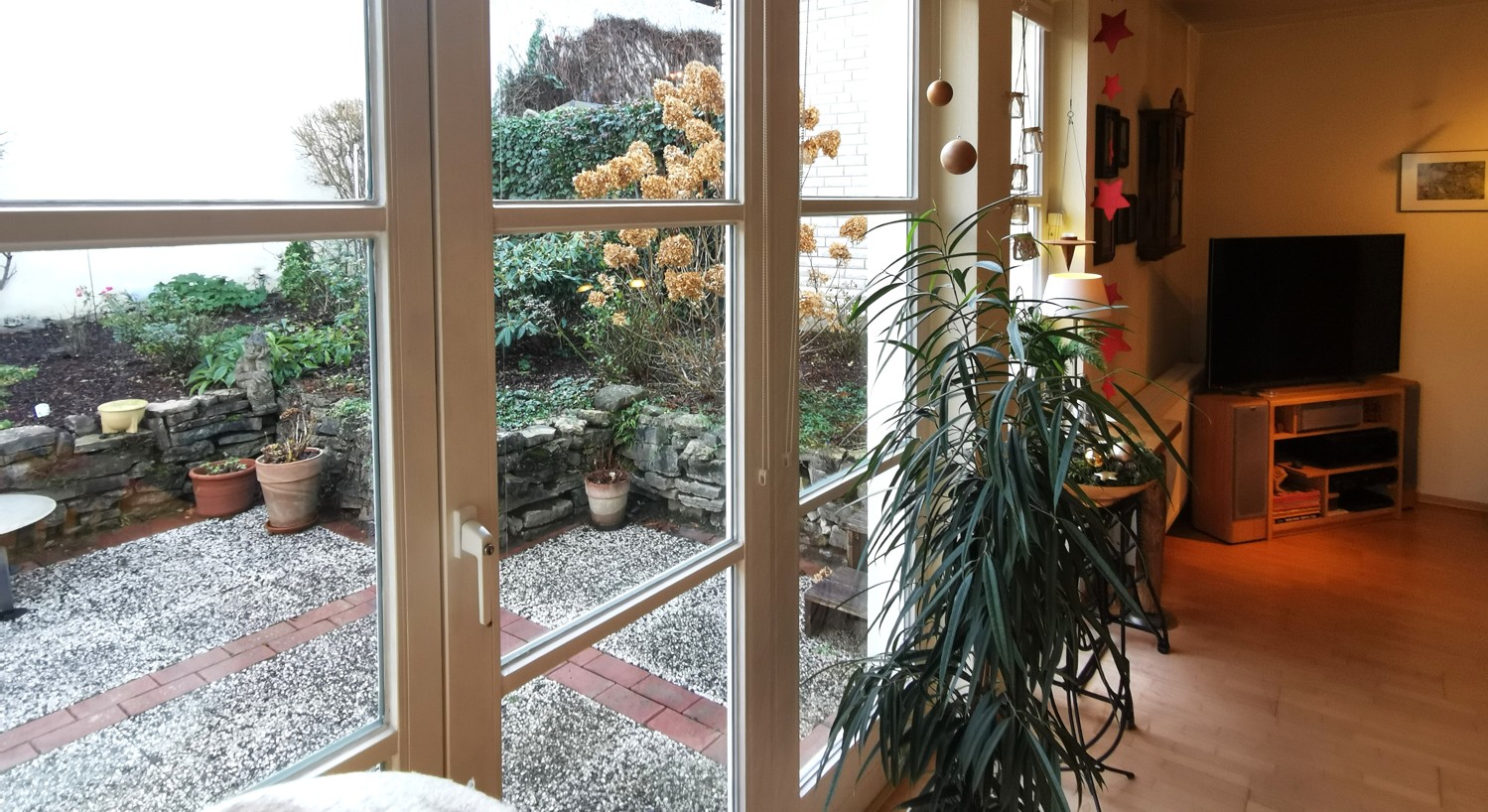 Fensterfront zum Garten