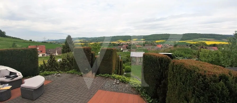 Ausicht von der Terrasse