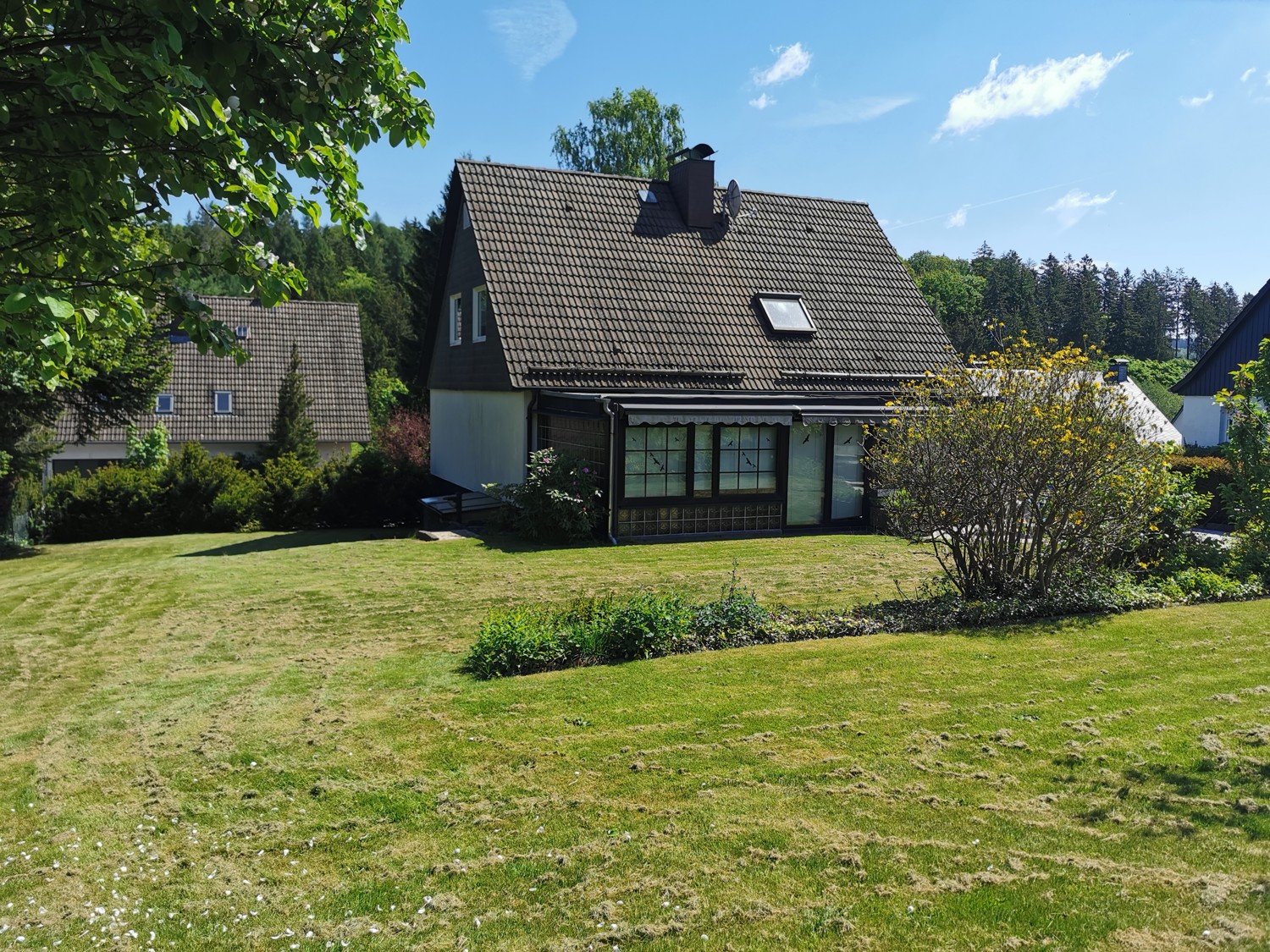 Große Gartenansicht