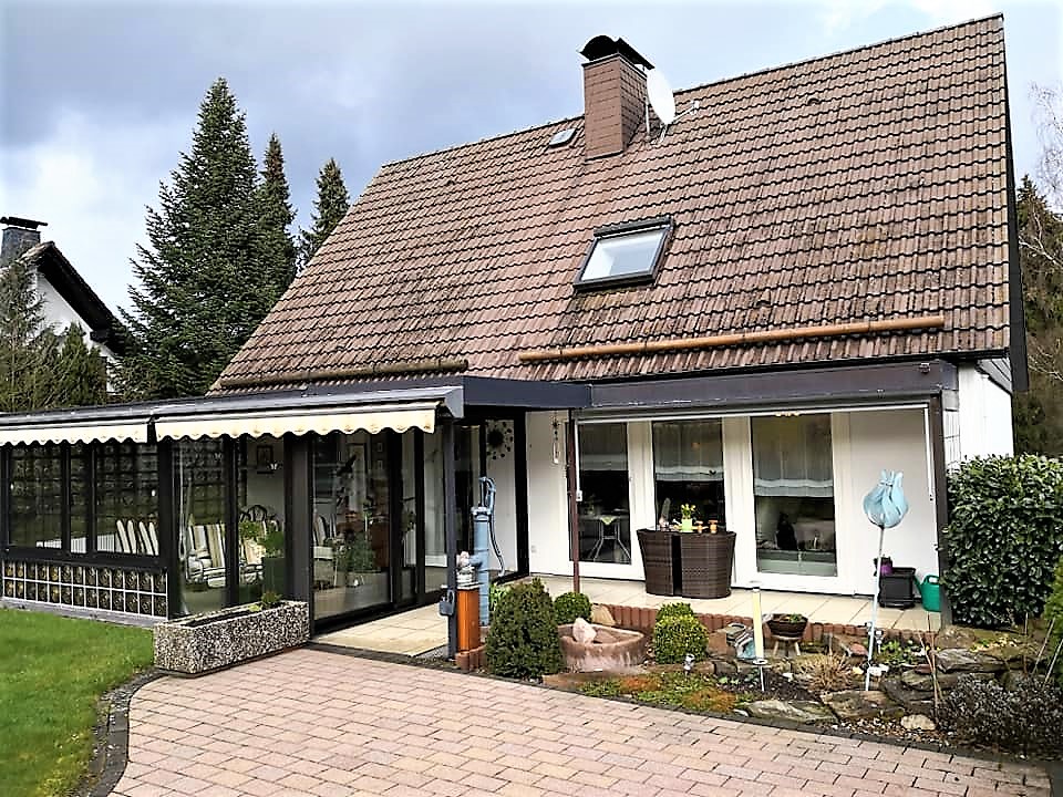 Weg zum Wintergarten
