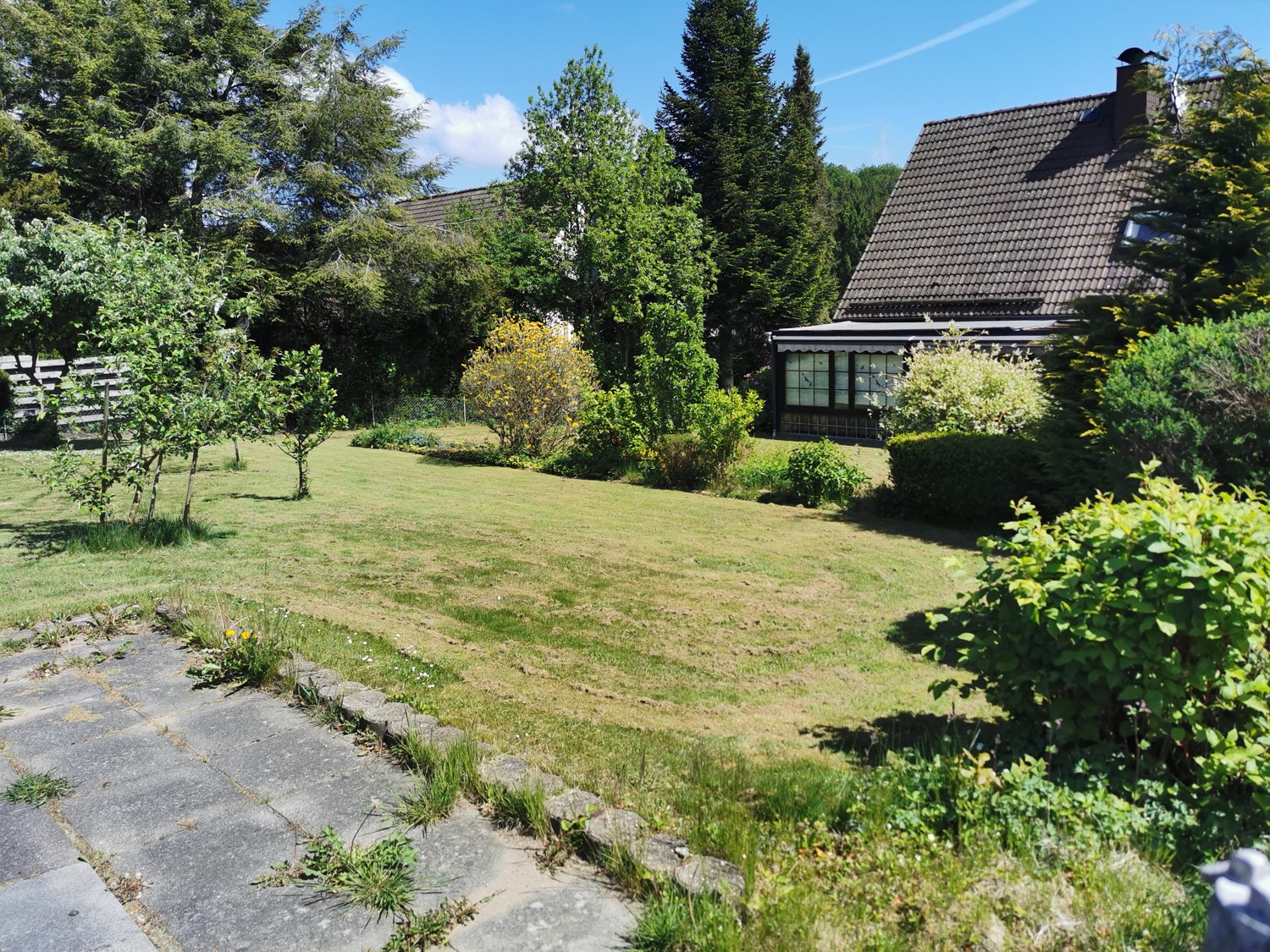 Oberer Gartenbereich