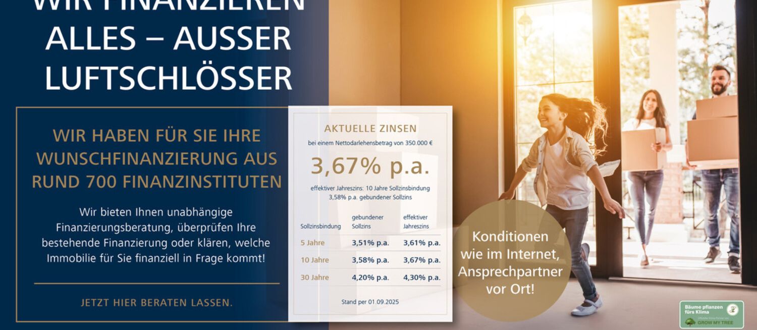 Erhalten Sie die beste Finanzierung aus 700 Kreditinstituten!