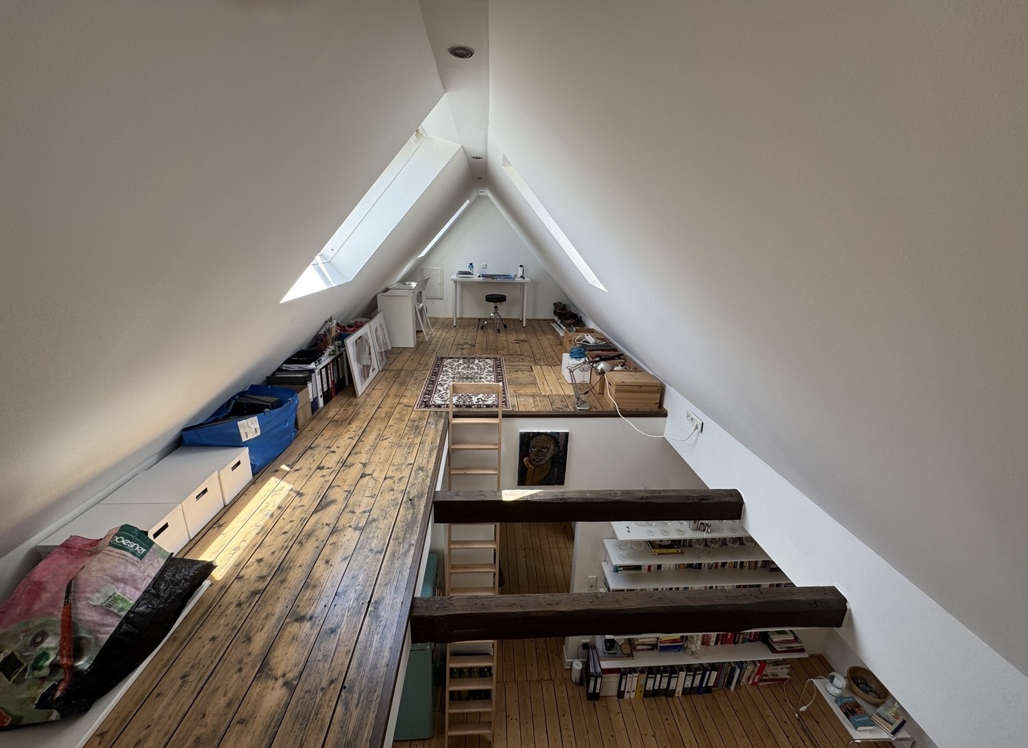 Galerie - wohnraumähnlich ausgebaut