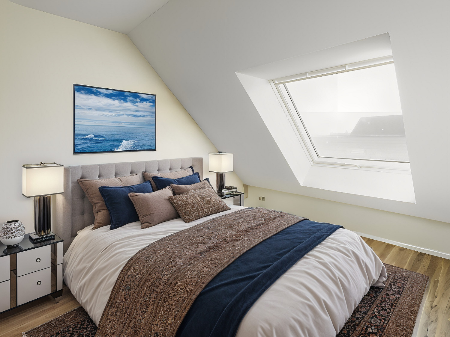KI Gestaltungsvorschlag Schlafzimmer