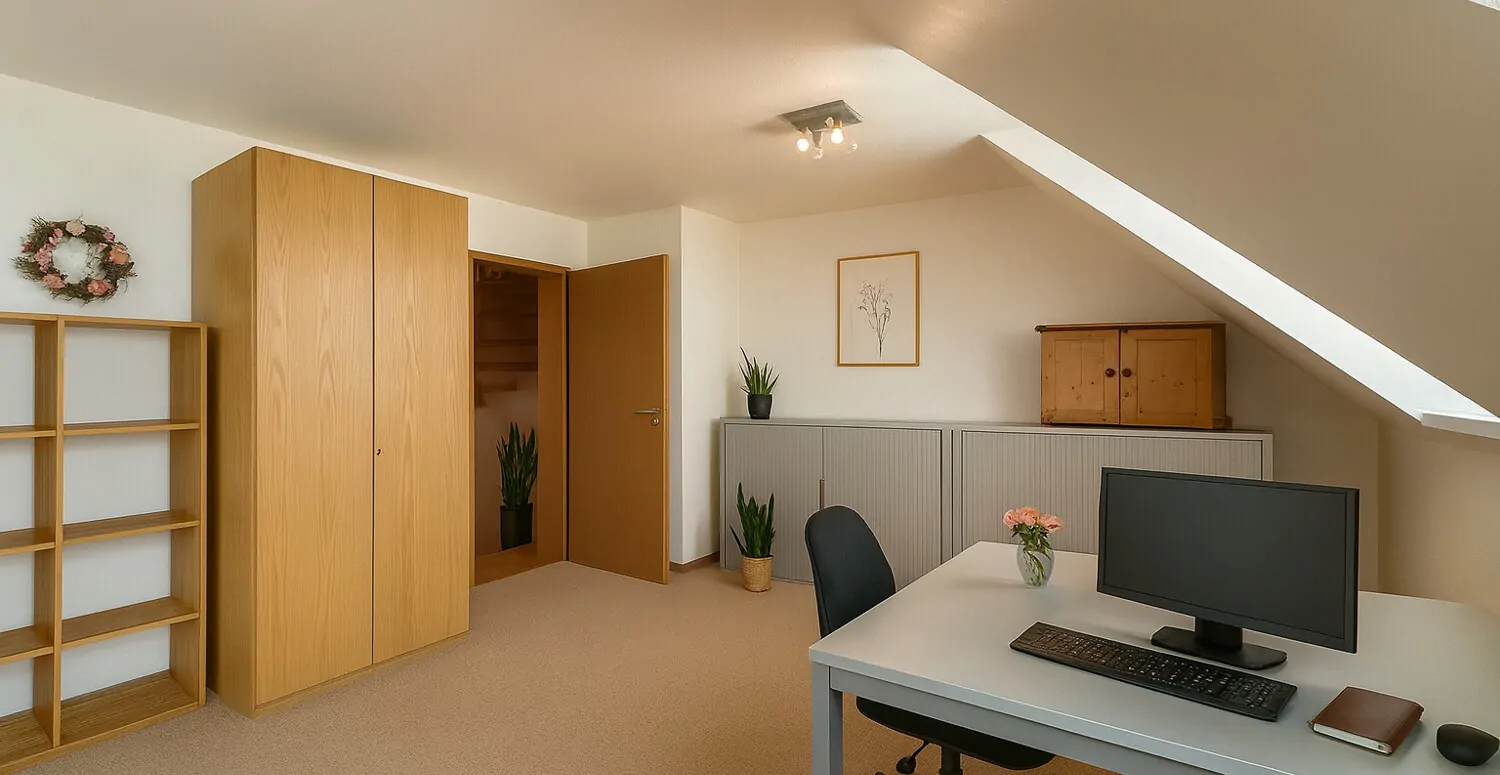 Gestaltungsidee als Arbeitszimmer