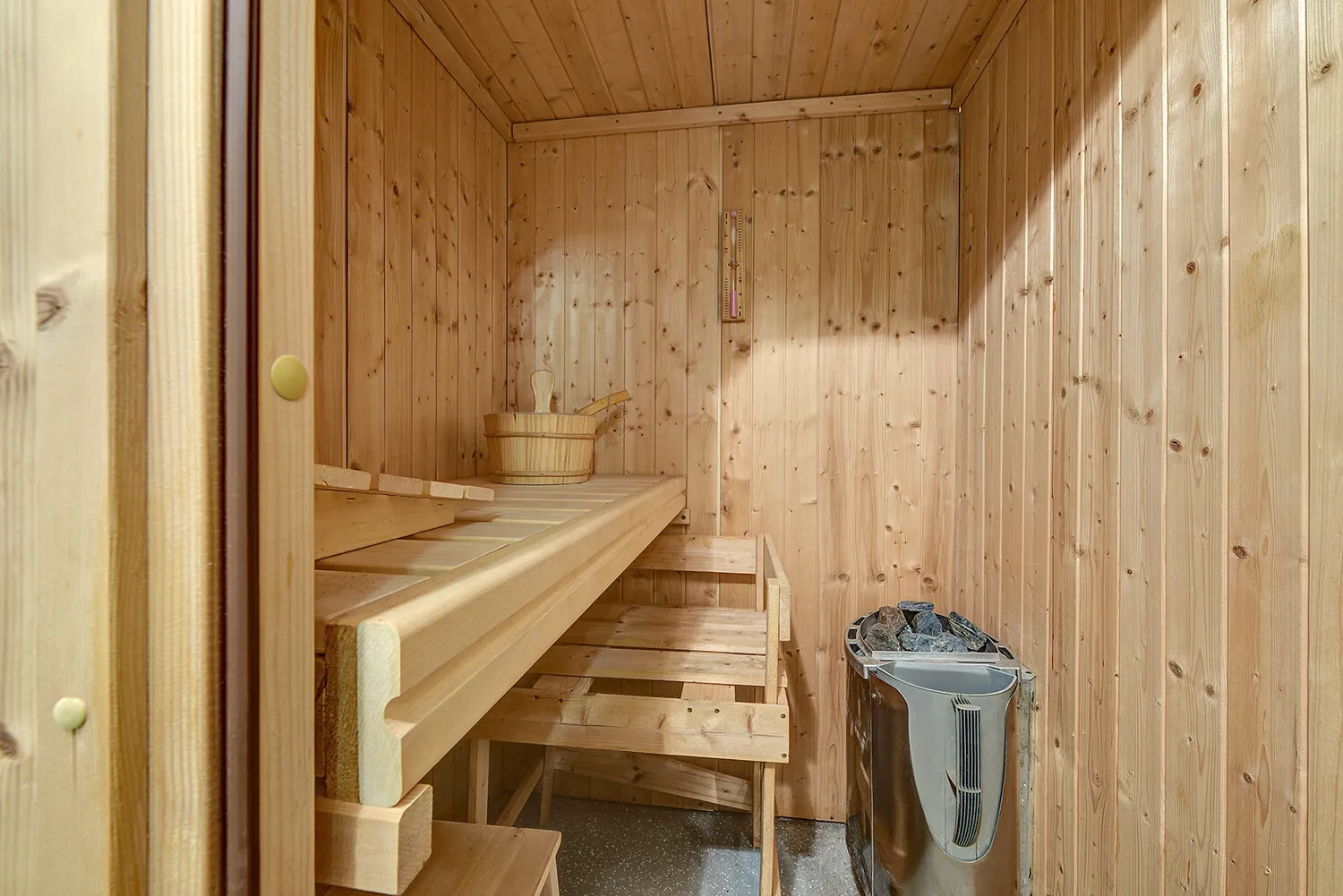 Sauna Gartengeschoss