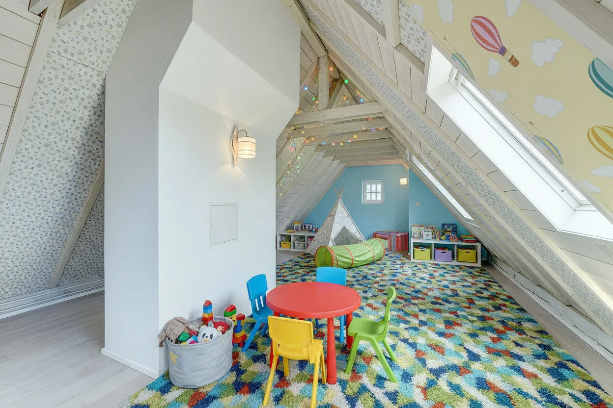 Gestaltungsidee Spitzboden