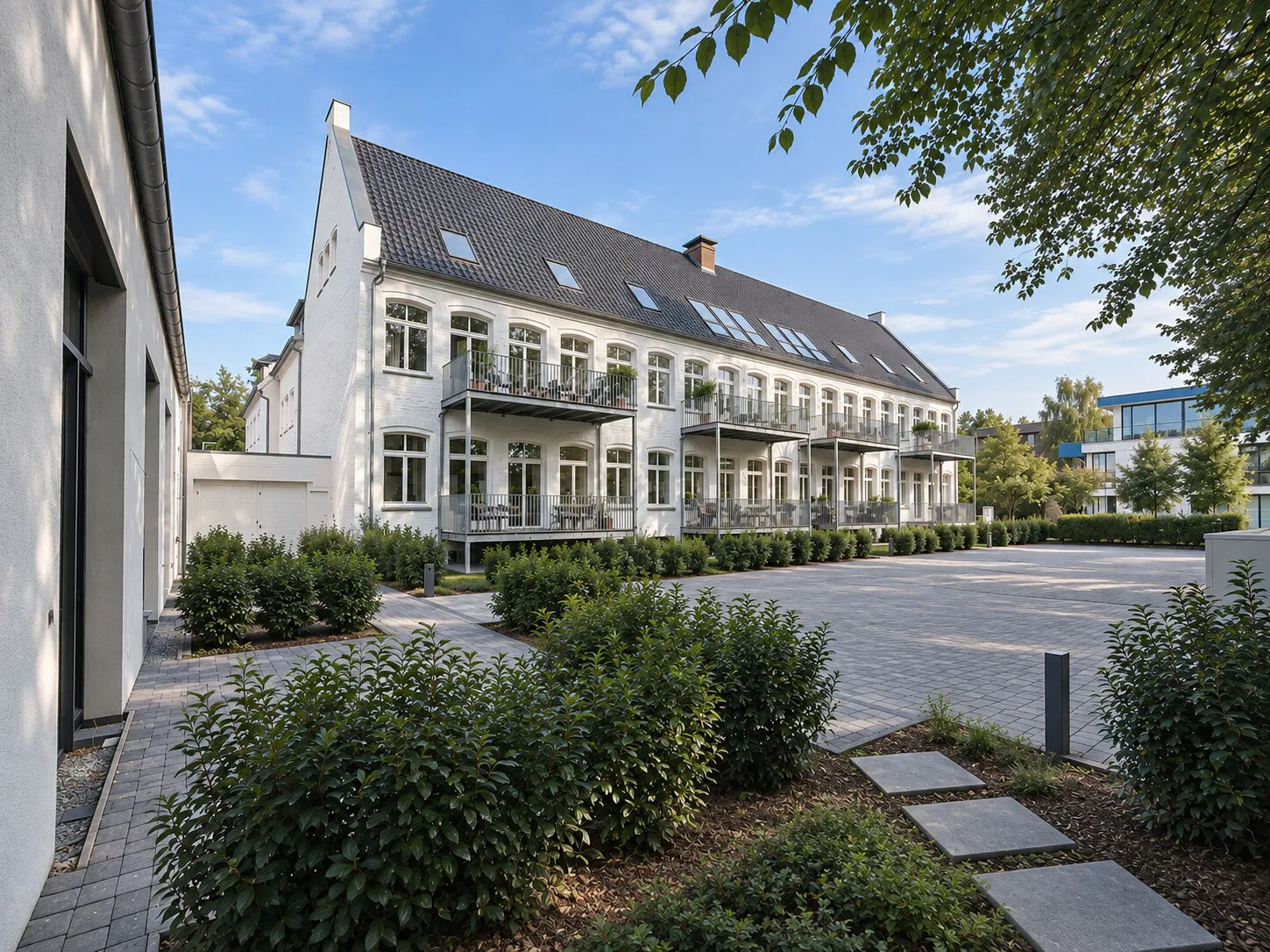 Blick auf die Erich-Kästner-Schule