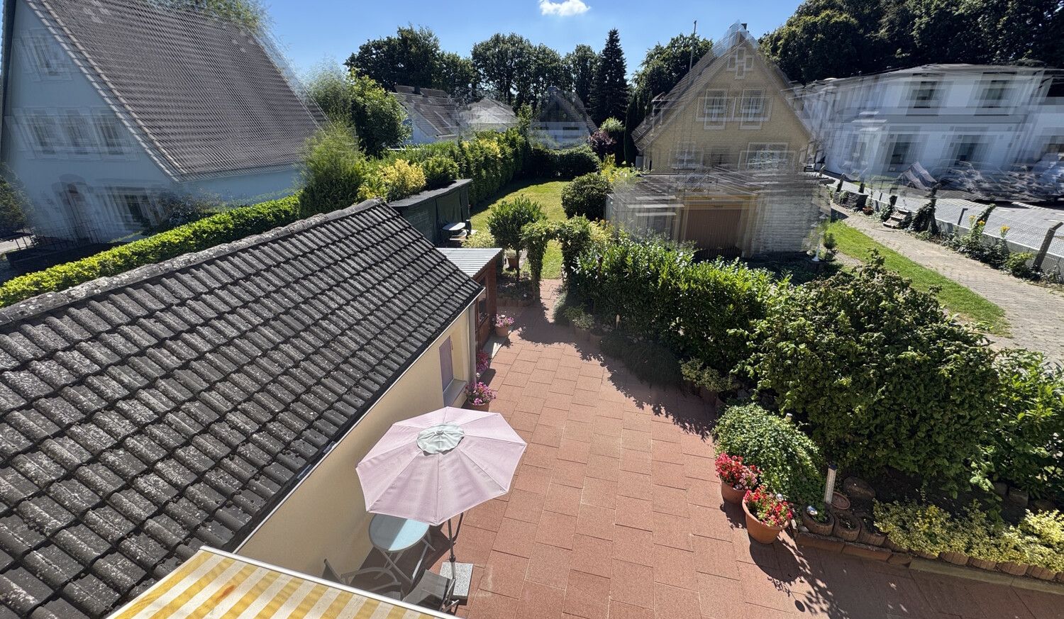 OG Blick auf die Terrasse