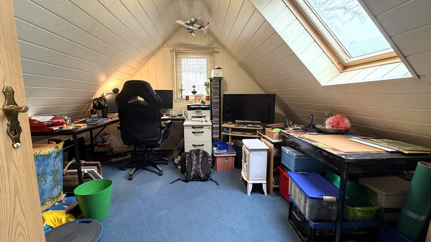 Ausgebauter Dachboden