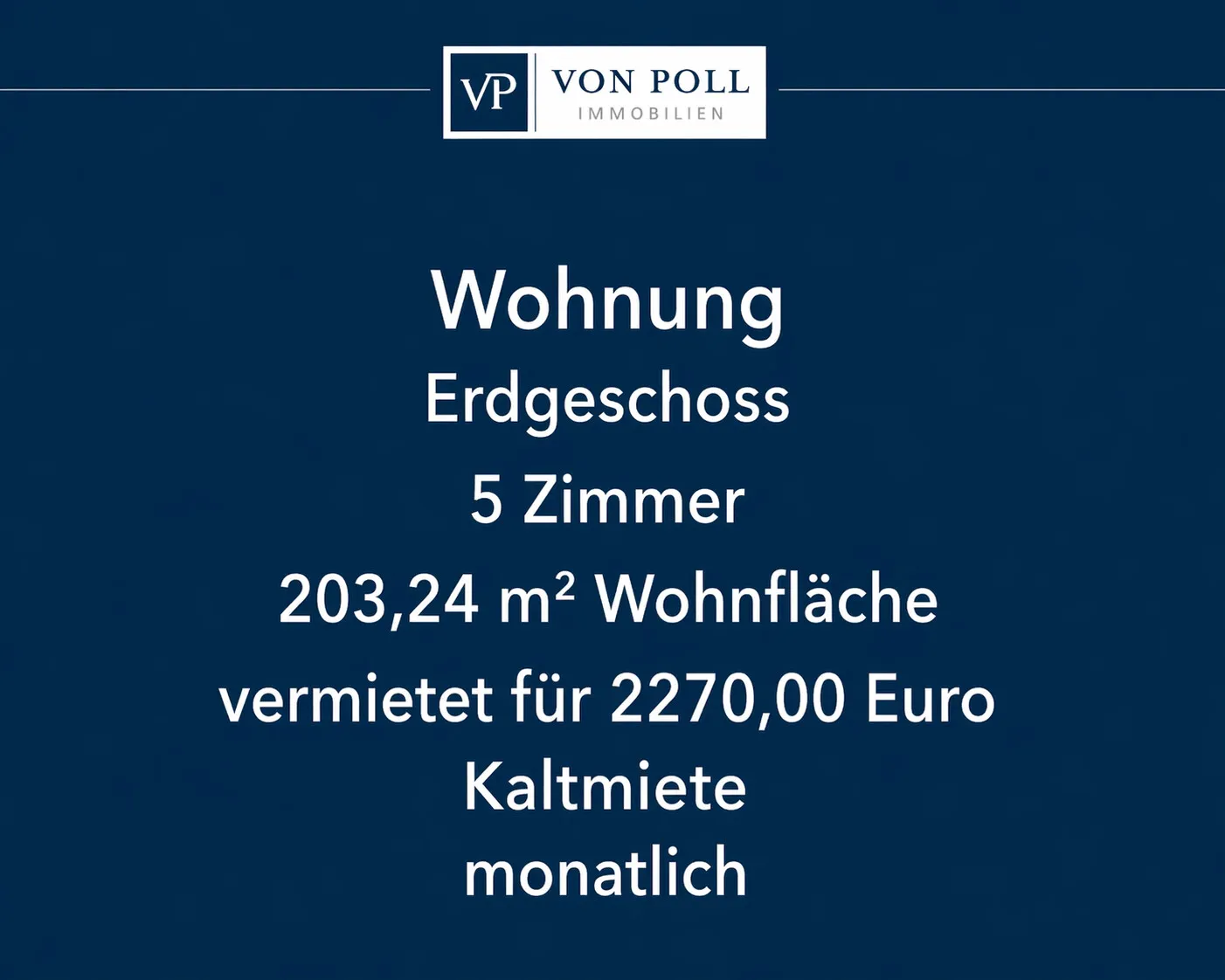 Wohnung EG