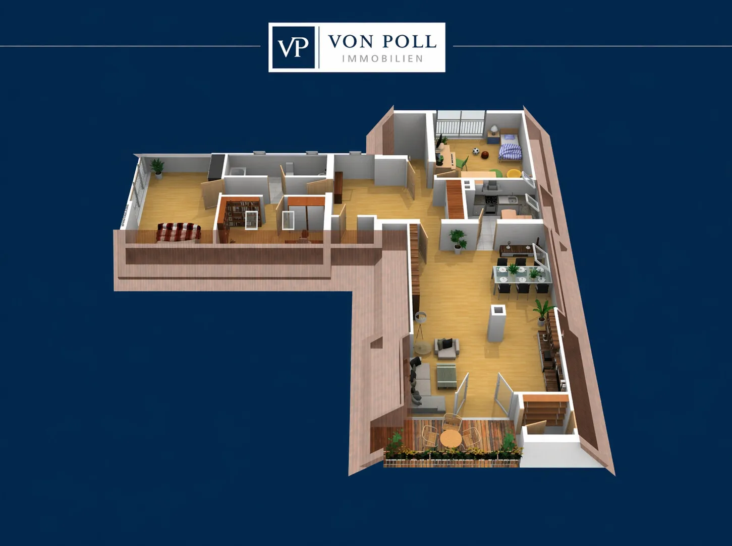 Grundriss Wohnung DG