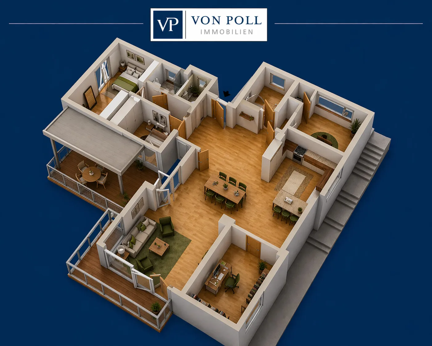 Grundriss Wohnung EG