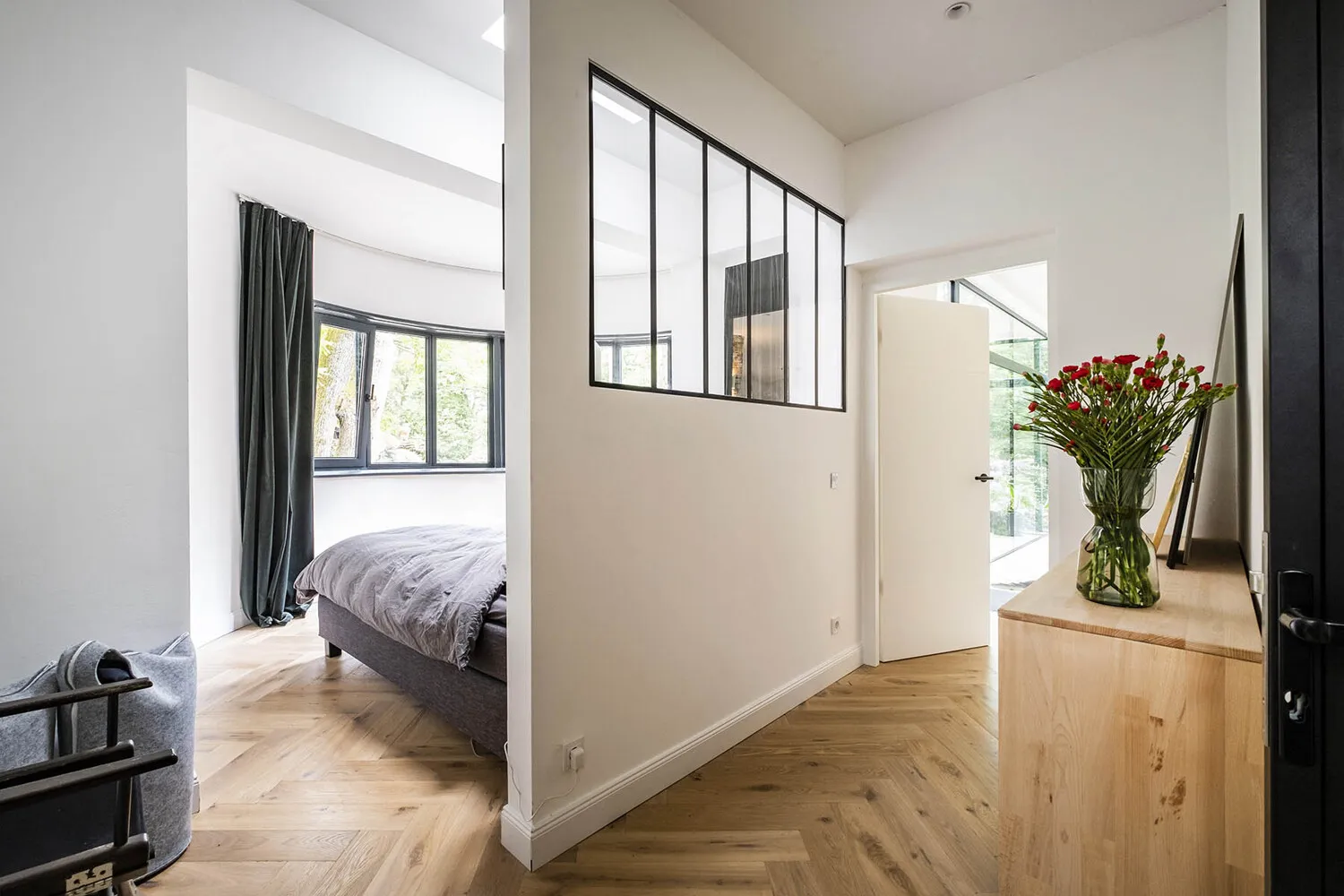 Flur zwischen Ankleide und Schlafzimmer