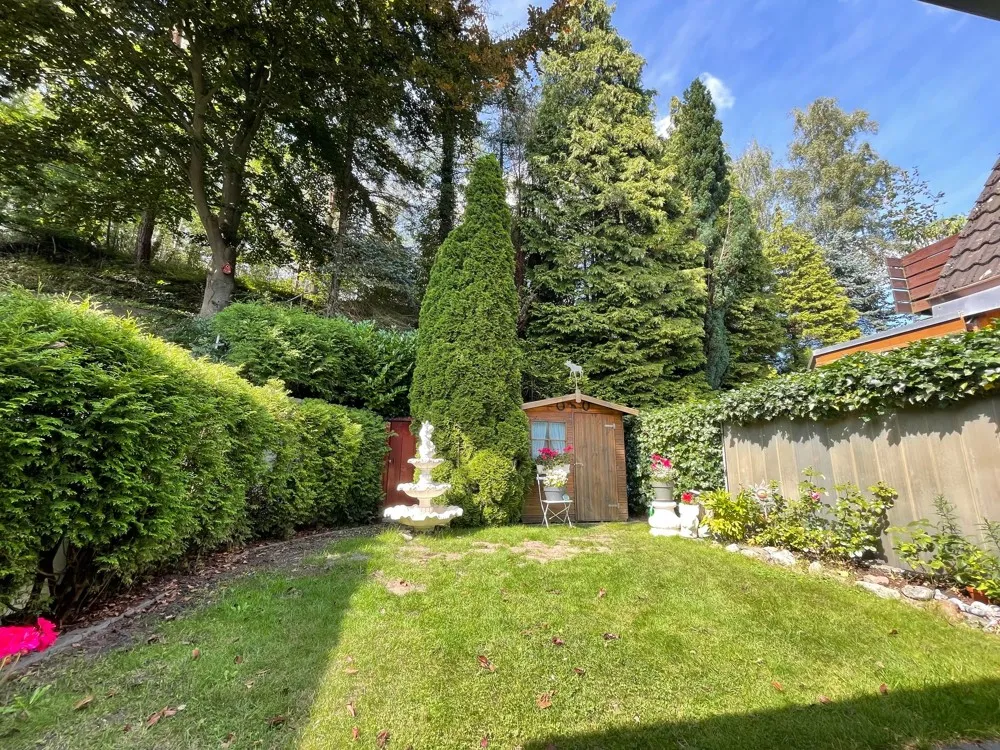 Garten Rückseite